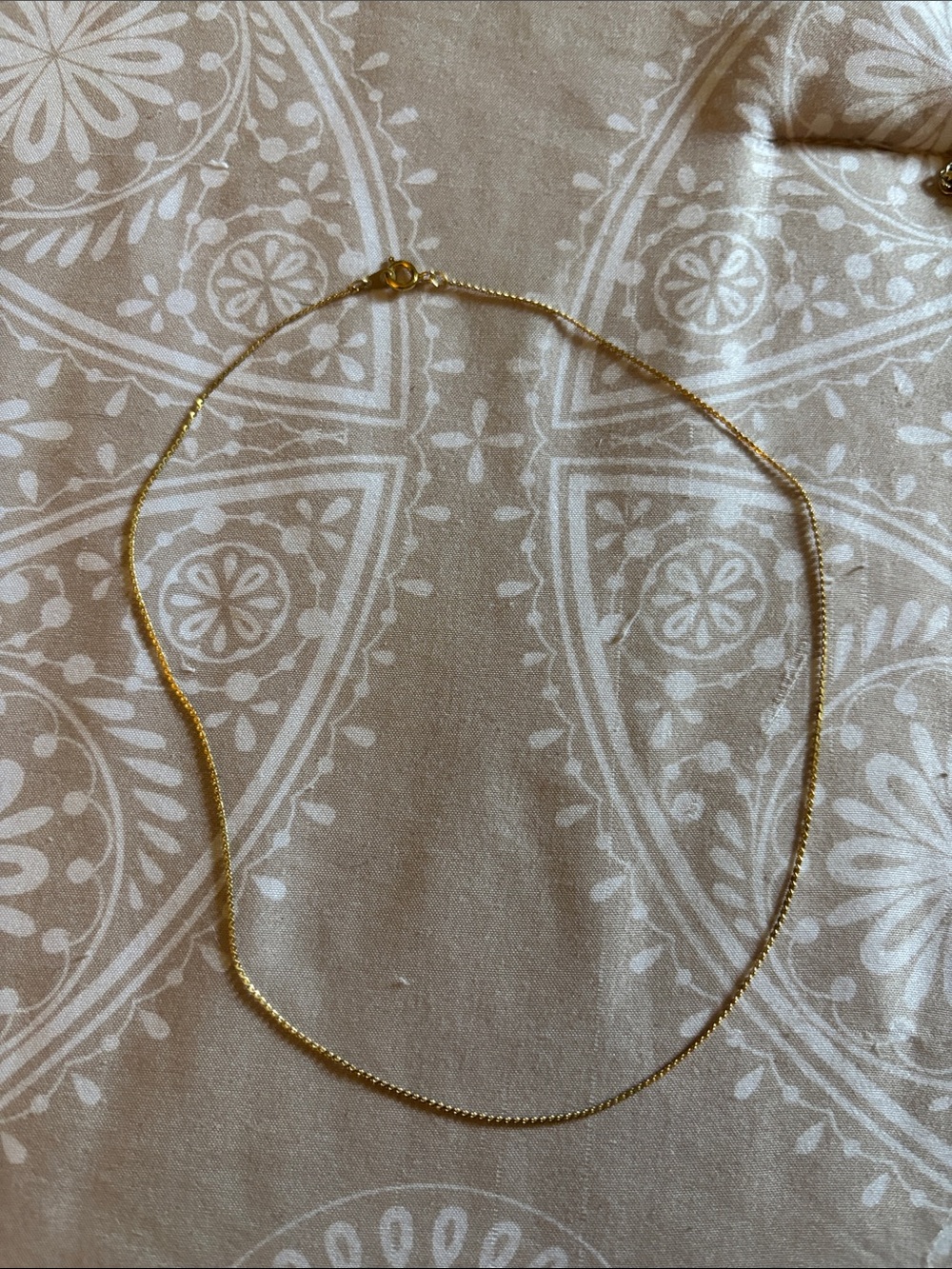 Simple Gold Chain Necklace - Women's Minimal Jewelry